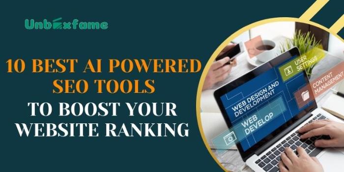 10 best AI powered SEO tools to boost your website rankings
