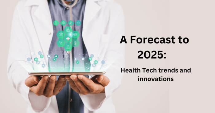 A Forecast to 2025: Top Health Tech trends and Innovations | by ...